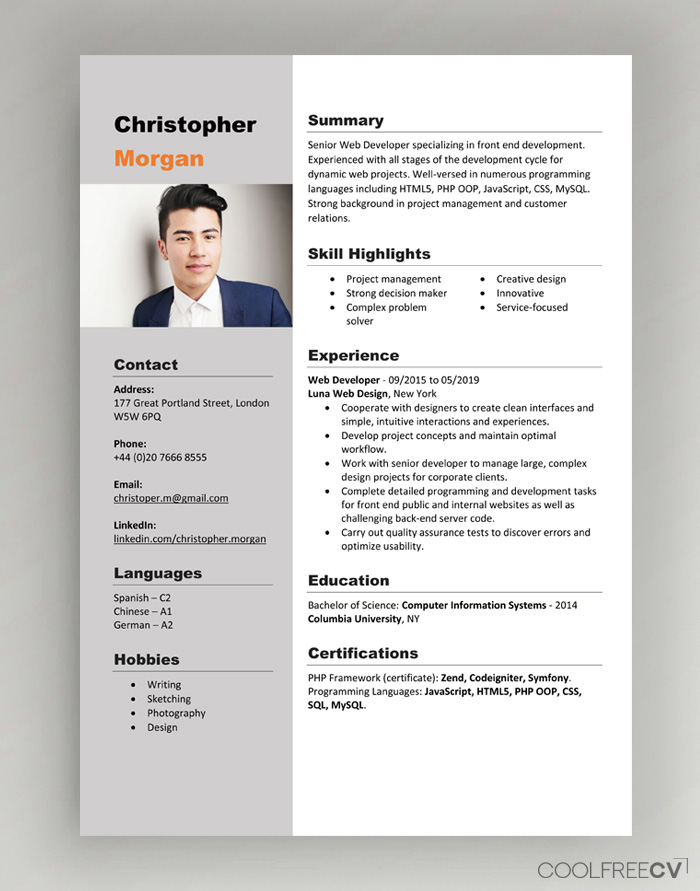 resume